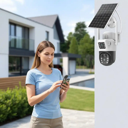 SOLARIX AI™ Cámara Solar 2-en-1