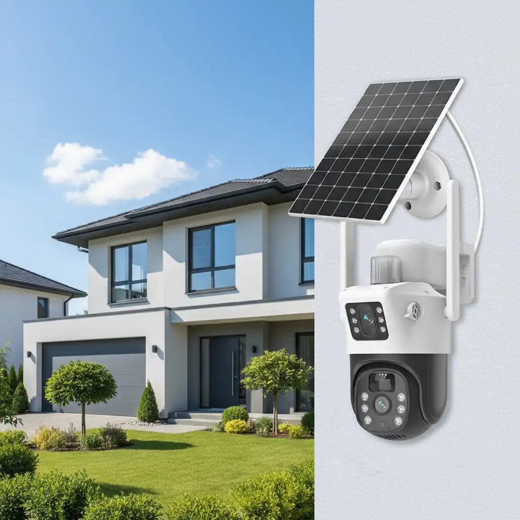 SOLARIX AI™ Cámara Solar 2-en-1